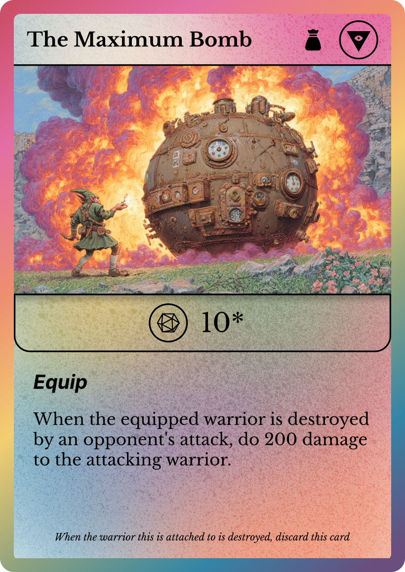 The Maximum Bomb
